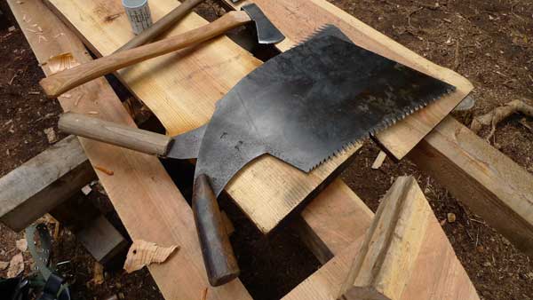 Traditional Japanese saws